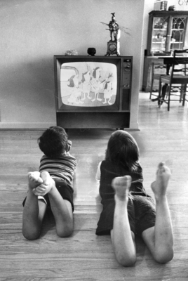 1970s Lifestyle. Watching TV. Photo Taken by Boris Spremo/Toronto .. Torstar Syndication Services, a Division of Toronto Star Newspapers Limited, Toronto, 1972. eLibrary, https://explore.proquest.com/elibrary/document/2047980347?accountid=193113.