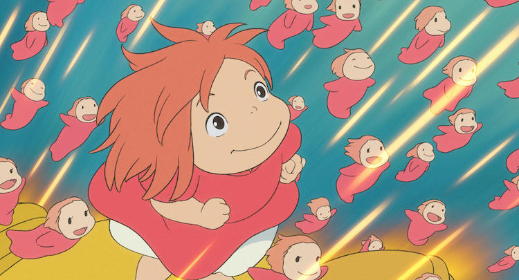 Still from the film Ponyo.