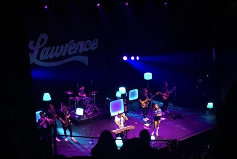 Lawrence preforming at the Novo.
Photography by: Langley Bradbeer