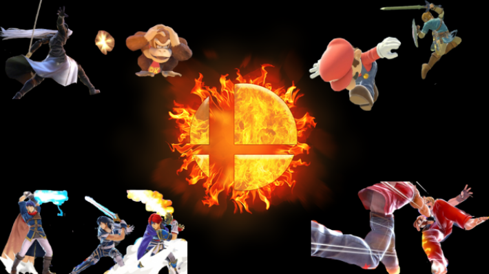 Collage+of+different+Smash+Bros+Characters
