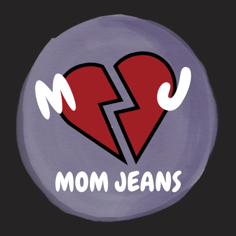 The band Mom Jeans custom insignia 
(Photography by: August Berrios).