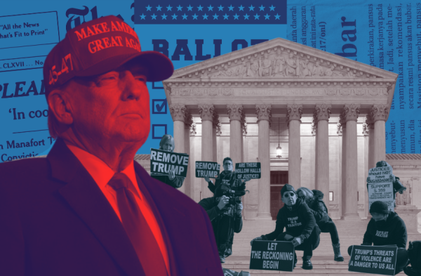 Trumps fight to keep himself on the ballot has gone to the Supreme Court.