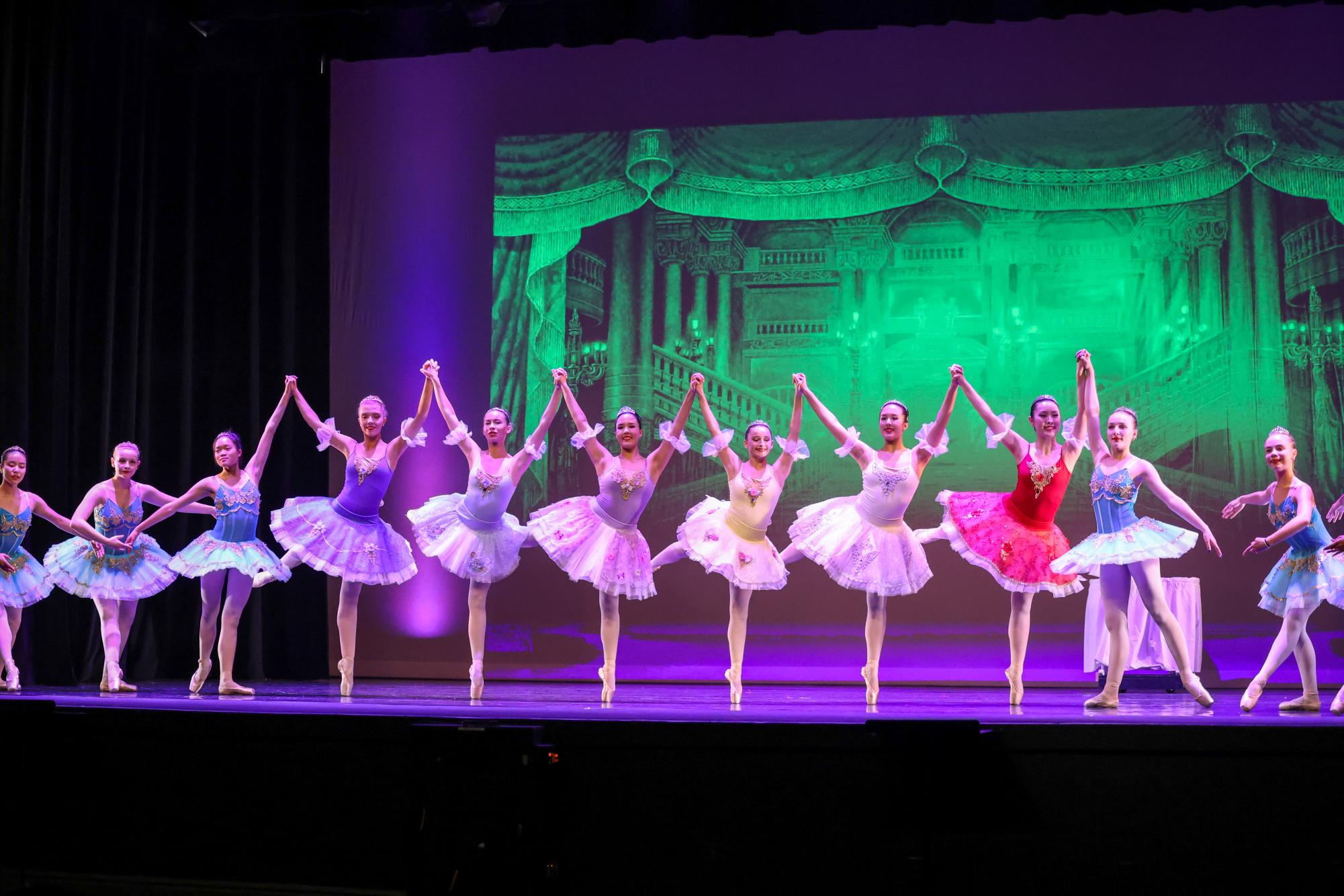 APAs Ballet Ensemble performing their piece titled Sleeping Beauty, based on the classic ballet (Photo by: HBUHSD Public Information Department)