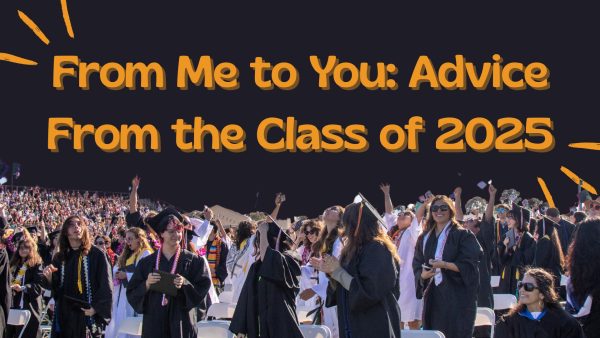 The Class of 2024 celebrates after graduating from high school. (Courtesy of Huntington Beach High School)