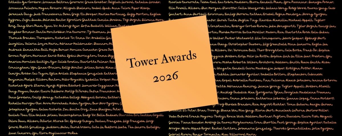 The nominations for the 2026 Tower Awards listed.
